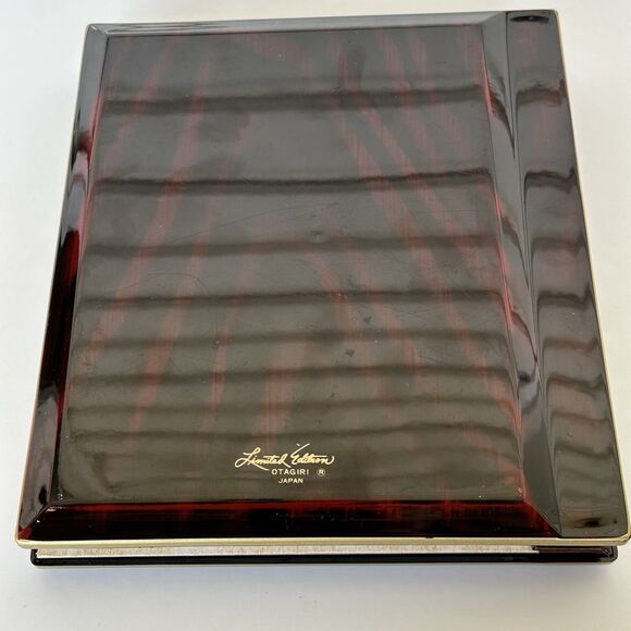 Vintage Otagiri Limited Edition Photo Album Holds 3.5" x 5" Japan Woodgrain - Picture 2 of 16